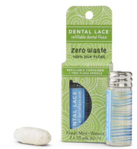 dental lace refillable floss