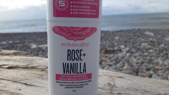 Schmidt's rose and vanilla natural stick deodorant