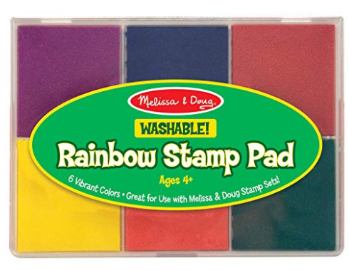 melissa and doug rainbow stamp pad